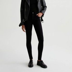 AG The Farrah Skinny - High Rise Skinny - Black - Sz 27